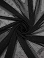 Сетка-стрейч со стразами